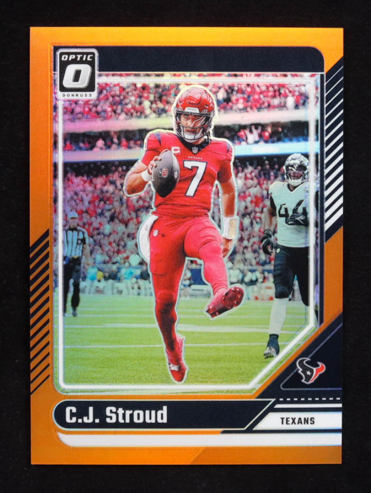 CJ Stroud 2024 Donruss Optic Orange #76 #5/249