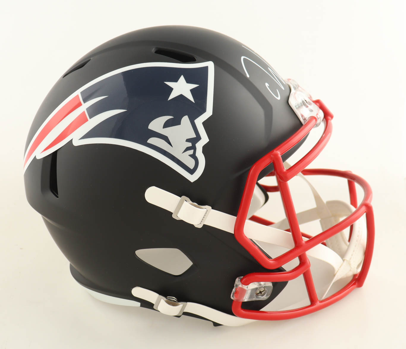 Chase Winovich Signed Patriots Full-Size Speed Helmet (Beckett & NEP) at PristineAuction.com Chase Winovich Signed Patriots Full-Size Speed Helmet (Beckett & NEP) at PristineAuction.com