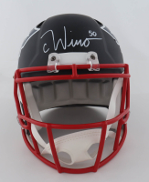 Chase Winovich Signed Patriots Full-Size Speed Helmet (Beckett & NEP) at PristineAuction.com