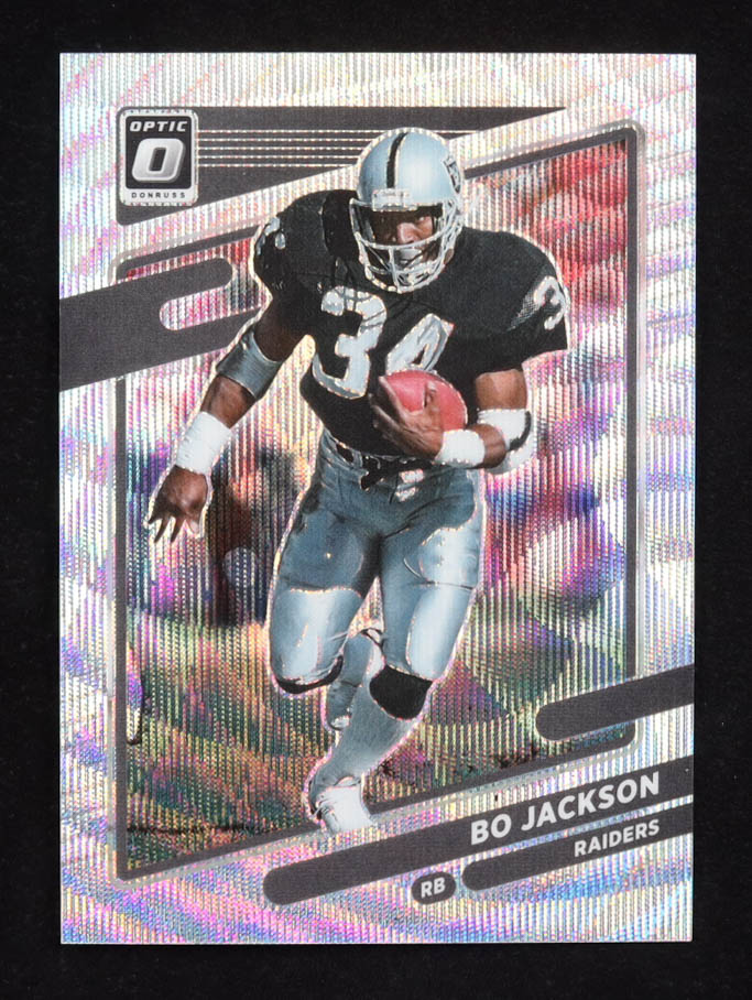 Bo Jackson 2021 Donruss Optic Wave #44 #144/299 at PristineAuction.com Bo Jackson 2021 Donruss Optic Wave #44 #144/299 at PristineAuction.com