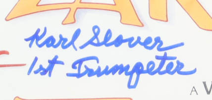 "The Wizard of Oz" 16x24 Poster Cast-Signed by (4) with Mickey Carroll, Jerry Maren, Karl Slover, & Donna Stewart Hardway with Inscriptions (JSA) at PristineAuction.com "The Wizard of Oz" 16x24 Poster Cast-Signed by (4) with Mickey Carroll, Jerry Maren, Karl Slover, & Donna Stewart Hardway with Inscriptions (JSA) at PristineAuction.com