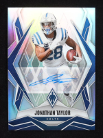 Jonathan Taylor 2025 Panini Phoenix Autographs Silver #145 #9/199 at PristineAuction.com