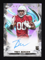 Trey Benson 2024 Topps Inception Rookie Autographs Purple #RATB RC #51/125 at PristineAuction.com
