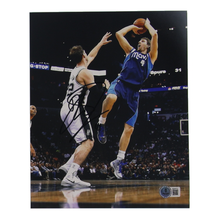 Dirk Nowitzki Signed Mavericks 8x10 Photo (Beckett) at PristineAuction.com Dirk Nowitzki Signed Mavericks 8x10 Photo (Beckett) at PristineAuction.com