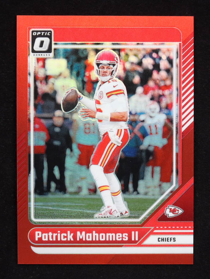 Patrick Mahomes II 2024 Donruss Optic Red #94 #104/125 at PristineAuction.com Patrick Mahomes II 2024 Donruss Optic Red #94 #104/125 at PristineAuction.com
