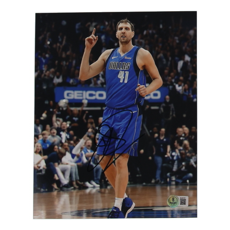 Dirk Nowitzki Signed Mavericks 8x10 Photo (Beckett) at PristineAuction.com Dirk Nowitzki Signed Mavericks 8x10 Photo (Beckett) at PristineAuction.com