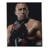 Georges St-Pierre Signed 8x10 Photo (Beckett) at PristineAuction.com