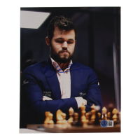 Magnus Carlsen Signed 8x10 Photo (Beckett) at PristineAuction.com