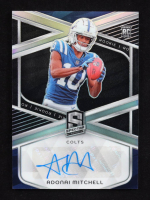 Adonai Mitchell 2024 Panini Spectra Rookie Autographs #8 RC #29/99 at PristineAuction.com