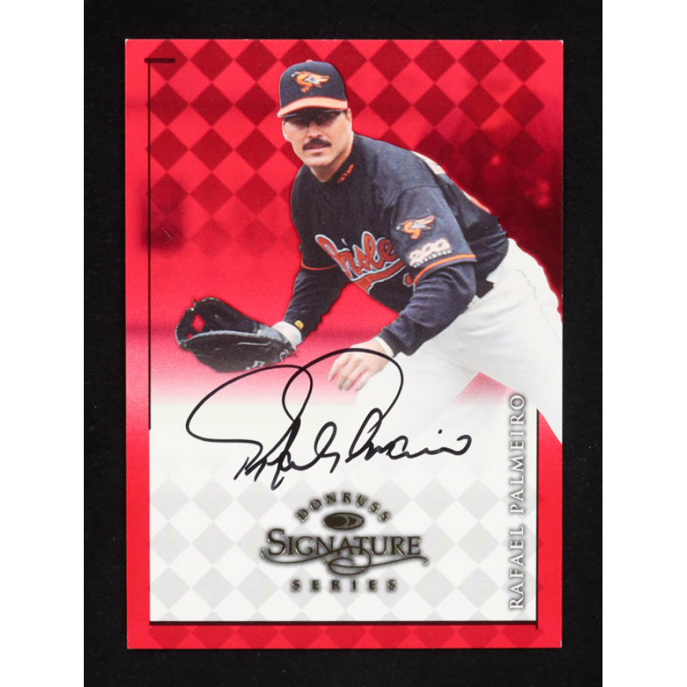 Rafael Palmeiro 1998 Donruss Signature Series Autographs #68 at PristineAuction.com