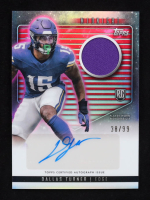 Dallas Turner 2024 Topps Midnight Rookie Jersey Autographs Twilight #RJADT RC #38/99 at PristineAuction.com