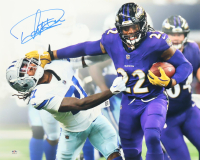 Derrick Henry Signed Ravens 16x20 Photo (PSA) at PristineAuction.com