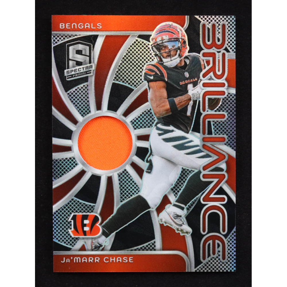 Ja'Marr Chase 2024 Panini Brilliance Spectra #BRI-JCE #97/99 at PristineAuction.com