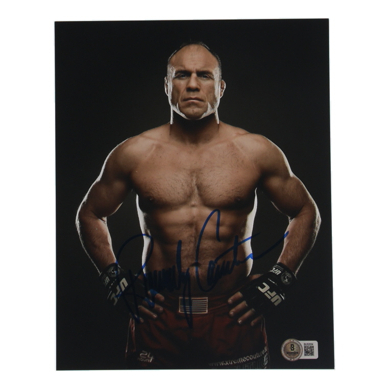 Randy Couture Signed 8x10 Photo (Beckett) at PristineAuction.com Randy Couture Signed 8x10 Photo (Beckett) at PristineAuction.com