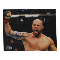 Randy Couture Signed 8x10 Photo (Beckett) at PristineAuction.com