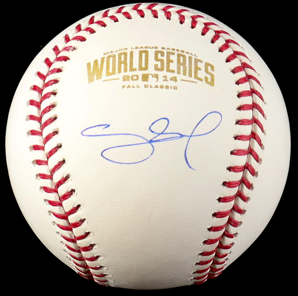 Pablo Sandoval Signed 2014 World Series Baseball (Beckett) at PristineAuction.com Pablo Sandoval Signed 2014 World Series Baseball (Beckett) at PristineAuction.com