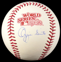 Ozzie Smith Signed 1982 World Series Baseball (Fanatics) at PristineAuction.com