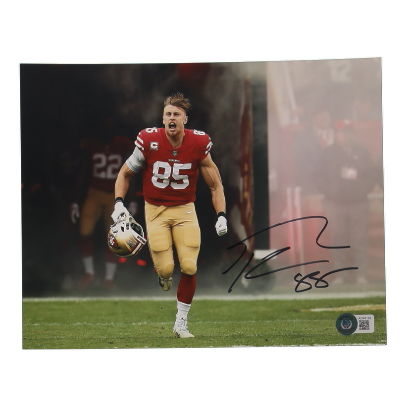 George Kittle Signed 49ers 8x10 Photo (Beckett) at PristineAuction.com George Kittle Signed 49ers 8x10 Photo (Beckett) at PristineAuction.com