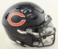 Brian Urlacher Signed Bears Mid-Size SpeedFlex Helmet With Visor Inscribed "HOF 18" (JSA) at PristineAuction.com
