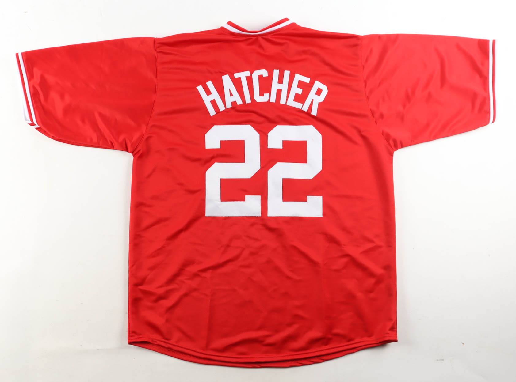 Billy Hatcher Jersey at PristineAuction.com Billy Hatcher Jersey at PristineAuction.com
