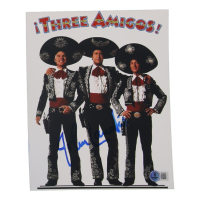 John Landis Signed "Three Amigos" 8x10 Poster (Beckett) at PristineAuction.com
