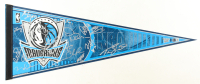 2004 Mavericks Felt Pennant Flag Team-Signed By (19) With Dirk Nowitzki, Steve Nash, Don Nelson, Rolando Blackman (Beckett) at PristineAuction.com