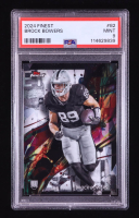 Brock Bowers 2024 Finest #82 RC (PSA 9) at PristineAuction.com