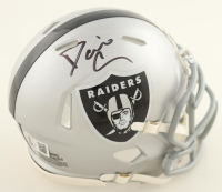 Daniel Carlson Signed Raiders Speed Mini Helmet (Beckett) at PristineAuction.com