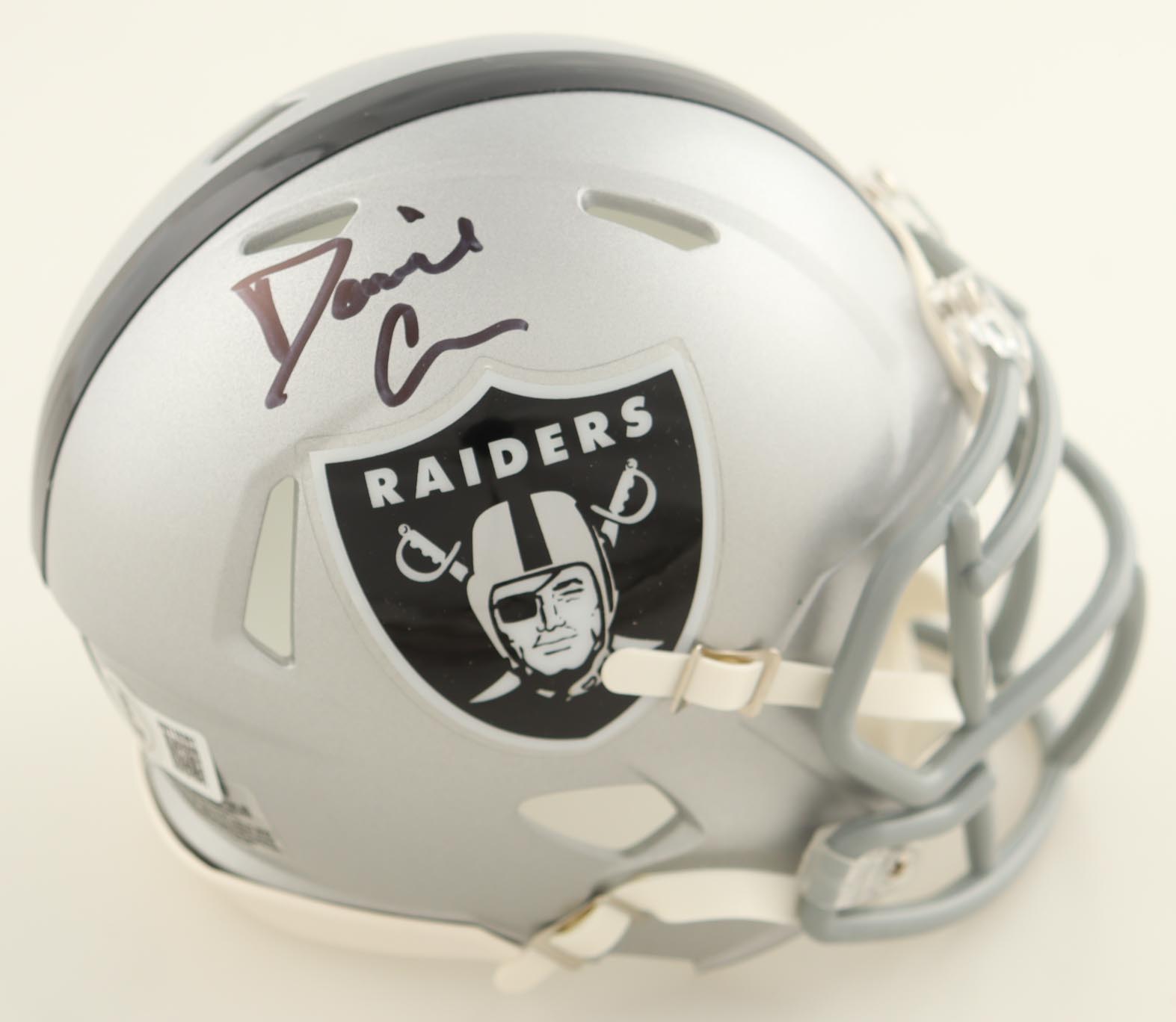 Daniel Carlson Signed Raiders Speed Mini Helmet (Beckett) at PristineAuction.com Daniel Carlson Signed Raiders Speed Mini Helmet (Beckett) at PristineAuction.com
