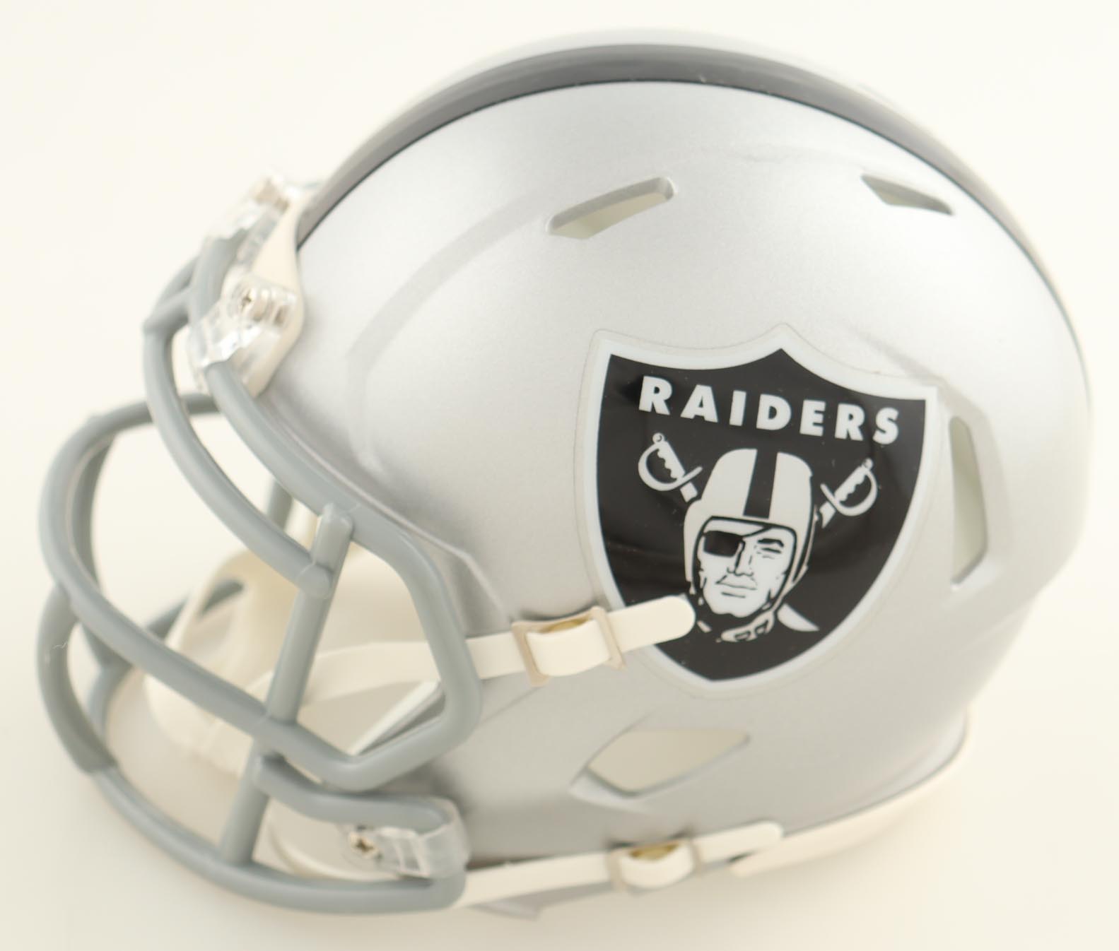 Daniel Carlson Signed Raiders Speed Mini Helmet (Beckett) at PristineAuction.com Daniel Carlson Signed Raiders Speed Mini Helmet (Beckett) at PristineAuction.com