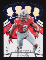 Chase Young 2020 Crown Royale Draft Picks Blue #2 RC at PristineAuction.com