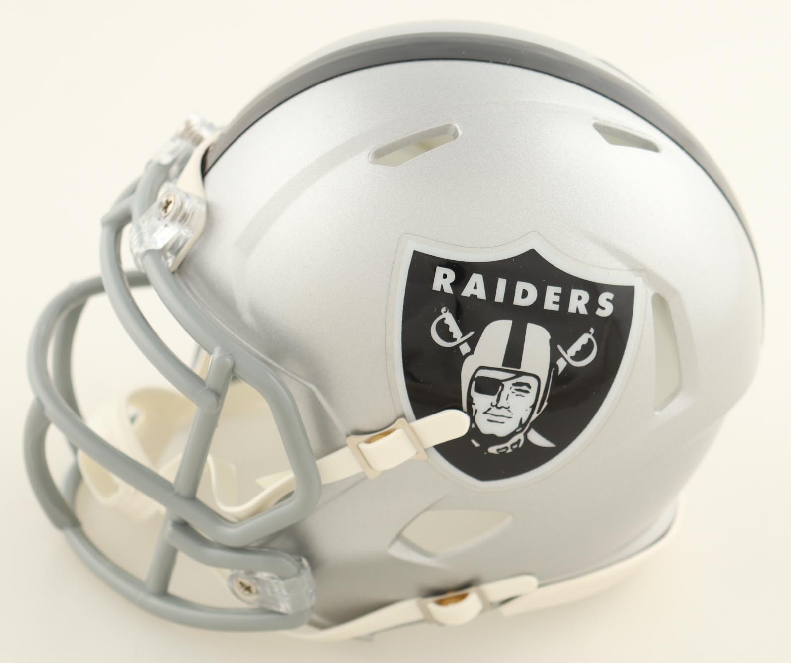 Tre Tucker Signed Raiders Speed Mini Helmet (Beckett) at PristineAuction.com Tre Tucker Signed Raiders Speed Mini Helmet (Beckett) at PristineAuction.com