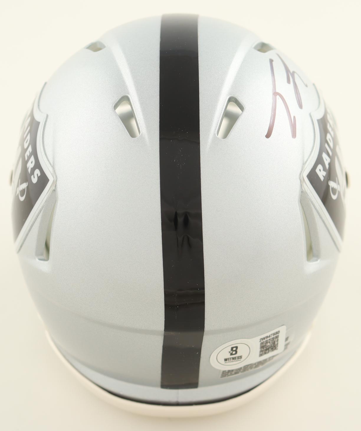 Tre Tucker Signed Raiders Speed Mini Helmet (Beckett) at PristineAuction.com Tre Tucker Signed Raiders Speed Mini Helmet (Beckett) at PristineAuction.com