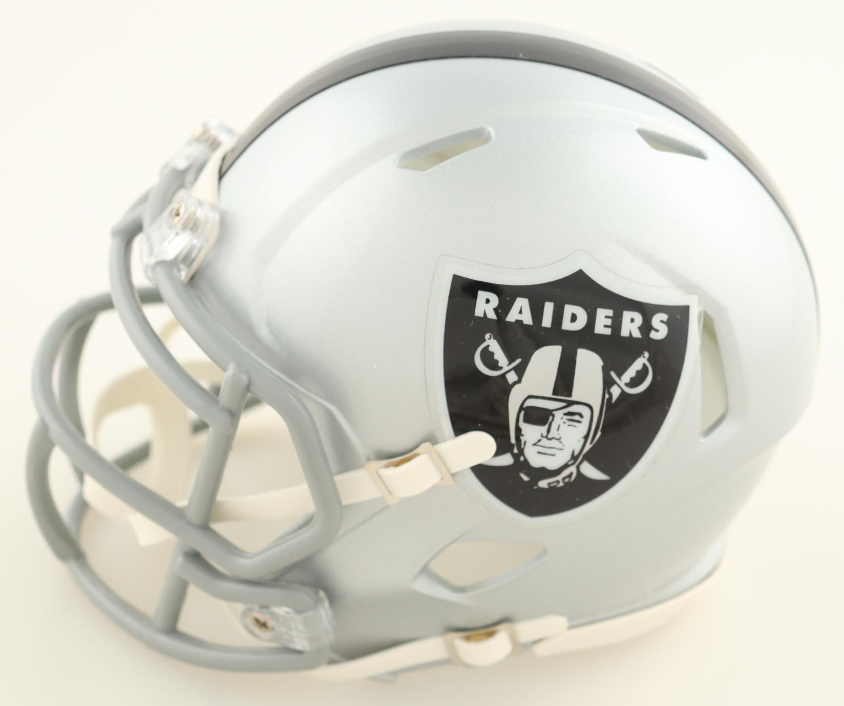 Tre Tucker Signed Raiders Speed Mini Helmet (Beckett) at PristineAuction.com Tre Tucker Signed Raiders Speed Mini Helmet (Beckett) at PristineAuction.com