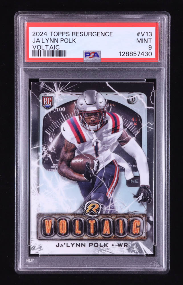 Ja'Lynn Polk 2024 Topps Resurgence Voltaic #V13 RC (PSA 9) at PristineAuction.com Ja'Lynn Polk 2024 Topps Resurgence Voltaic #V13 RC (PSA 9) at PristineAuction.com