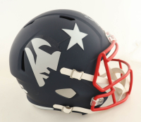 Jamie Collins Signed Patriots Full-Size AMP Alternate Speed Helmet (JSA & NEP) at PristineAuction.com