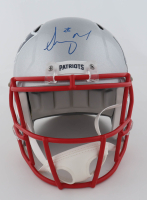 Sony Michel Signed Patriots Full-Size Speed Helmet (NEP) at PristineAuction.com
