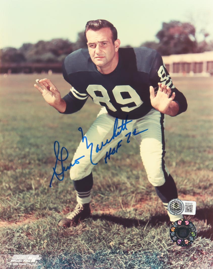 Gino Marchetti Signed Colts 8x10 Photo Inscribed "HOF 72" (Beckett) at PristineAuction.com Gino Marchetti Signed Colts 8x10 Photo Inscribed "HOF 72" (Beckett) at PristineAuction.com