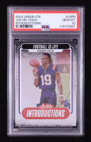 Joe Milton III 2024 Absolute Introductions #17 RC (PSA 10) at PristineAuction.com
