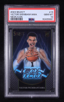 Victor Wembanyama 2023-24 Select Neon Icon #13 RC (PSA 10) at PristineAuction.com