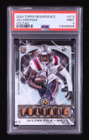 Ja'Lynn Polk 2024 Topps Resurgence Voltaic #V13 RC (PSA 9) at PristineAuction.com