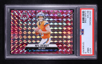 Bo Nix 2024 Panini Mosaic NFL Debut Camo Pink Mosaic #271 RC (PSA 9) at PristineAuction.com
