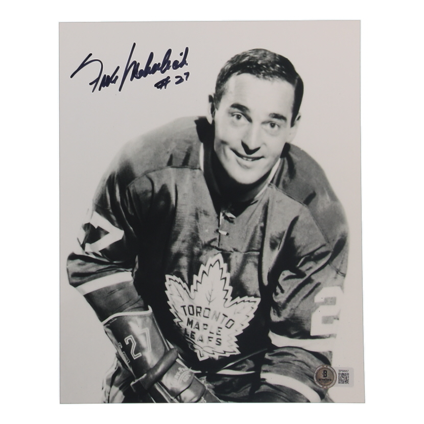 Frank Mahovlich Signed Maple Leafs 8x10 Photo (Beckett) at PristineAuction.com Frank Mahovlich Signed Maple Leafs 8x10 Photo (Beckett) at PristineAuction.com