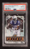 Adonai Mitchell 2024 Topps Resurgence Voltaic #V15 RC (PSA 10) at PristineAuction.com