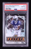 Adonai Mitchell 2024 Topps Resurgence Voltaic #V15 RC (PSA 10) at PristineAuction.com