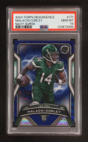 Malachi Corley 2024 Topps Resurgence Navy Surge #171 RC #191/275 (PSA 10) at PristineAuction.com