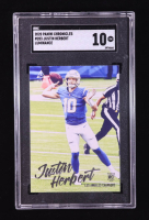Justin Herbert 2020 Panini Chronicles Luminance #203 RC (SGC 10) at PristineAuction.com