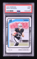 Brock Bowers 2024 Donruss #394 RR RC (PSA 9) at PristineAuction.com