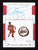 Ralph Sampson 2017-18 Panini National Treasures Peerless Signatures Bronze #7 #13/25 at PristineAuction.com