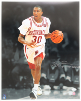 Scotty Thurman Signed Arkansas Razorbacks 16x20 Photo Inscribed "94 Nat Champs" (JSA) at PristineAuction.com